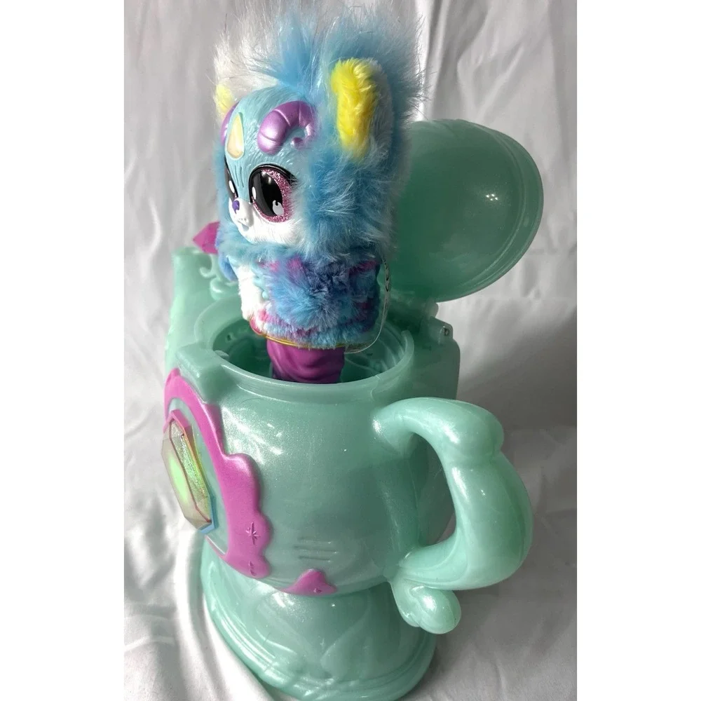 Magic Mixies Magic Genie Lamp Starlight Magic Interactive 8 Inch Rainbow Plush